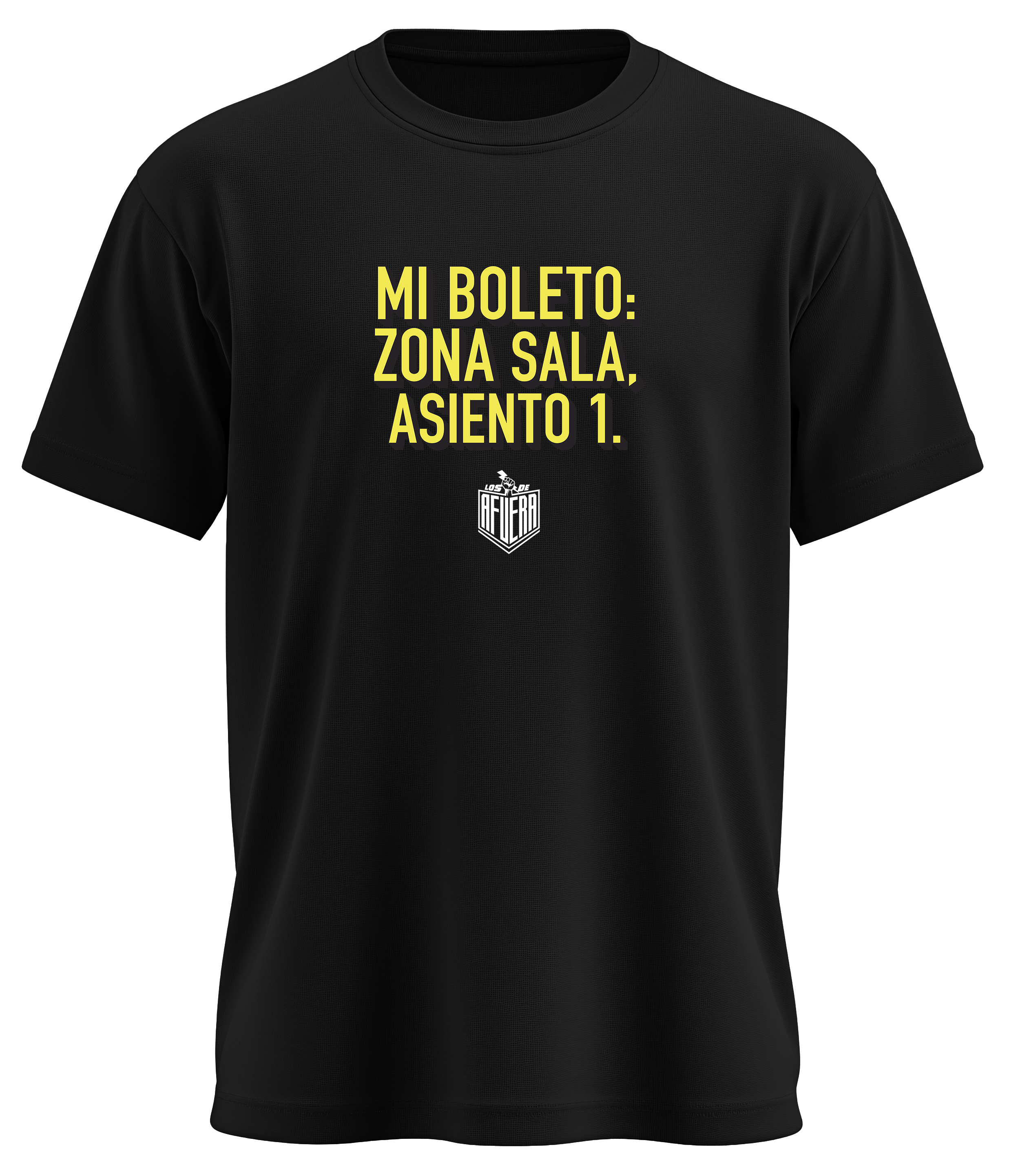 Mi boleto: Zona Sala, Asiento 1