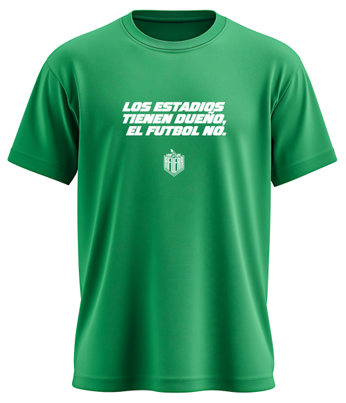 Los estadios tienen dueño, el futbol no