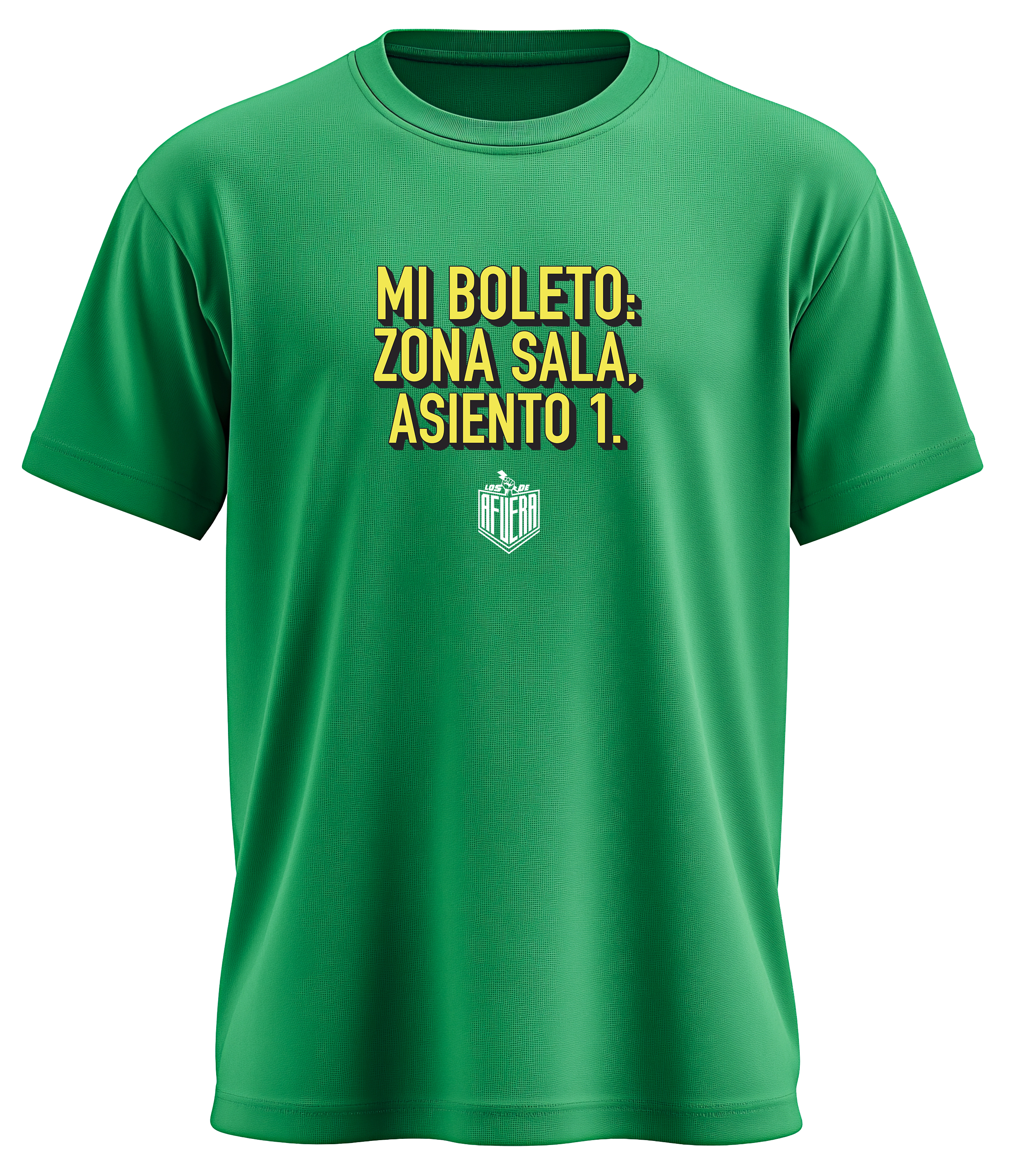 Mi boleto: Zona Sala, Asiento 1