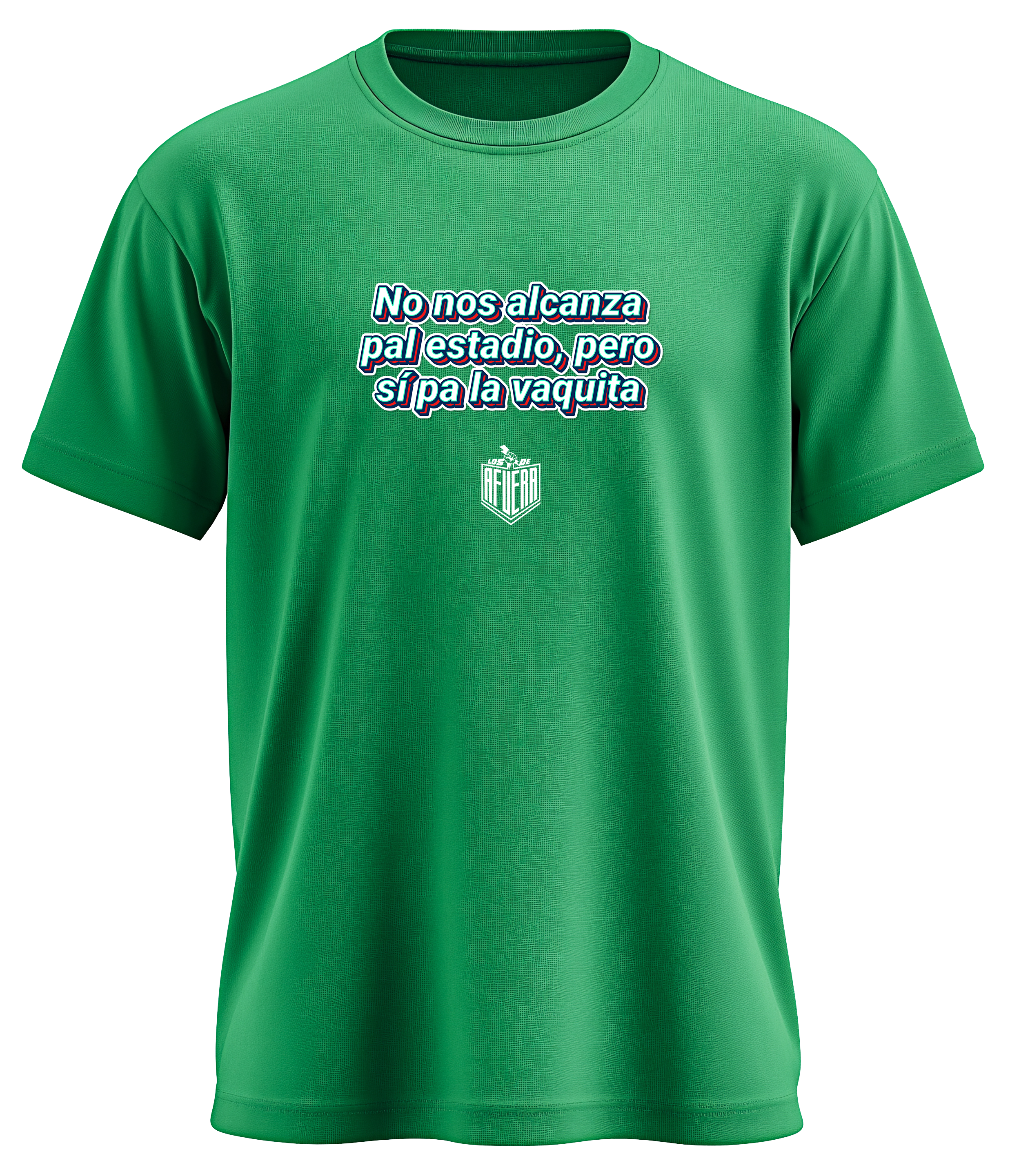 No nos alcanza pal estadio, pero sí pa la vaquita